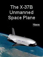 With its blunt nose and stubby wings, the unmanned X-37B spacecraft resembles a miniature NASA space shuttle.